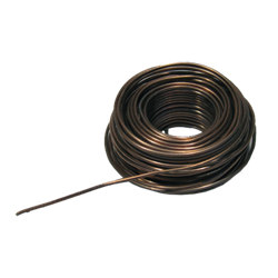 Tråd dukke blank forkobret - ca. 10m - Ø1,47mm